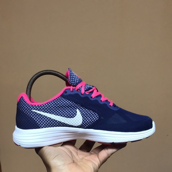 Nike Revolution 3 Womens Athletic Sneakers “Purple/Pink/White” - Picture 7 of 13